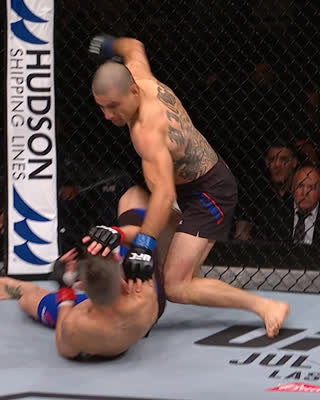 Лучшие нокауты участников UFC Вегас 34