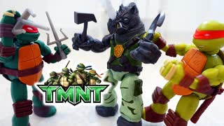 Черепашки Ниндзя 2. Черепашки Ниндзя Мутация мультфильм на русском языке для детей. Игрушки ТВ