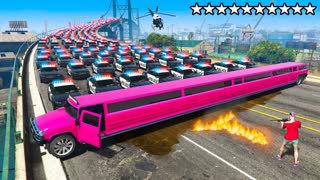 ЭТО ИХ ЗАДЕРЖИТ! ПОЛИЦЕЙСКАЯ ПОГОНЯ В ГТА 5 ОНЛАЙН! ТРОЛЛИНГ КОПОВ (GTA 5 ONLINE)